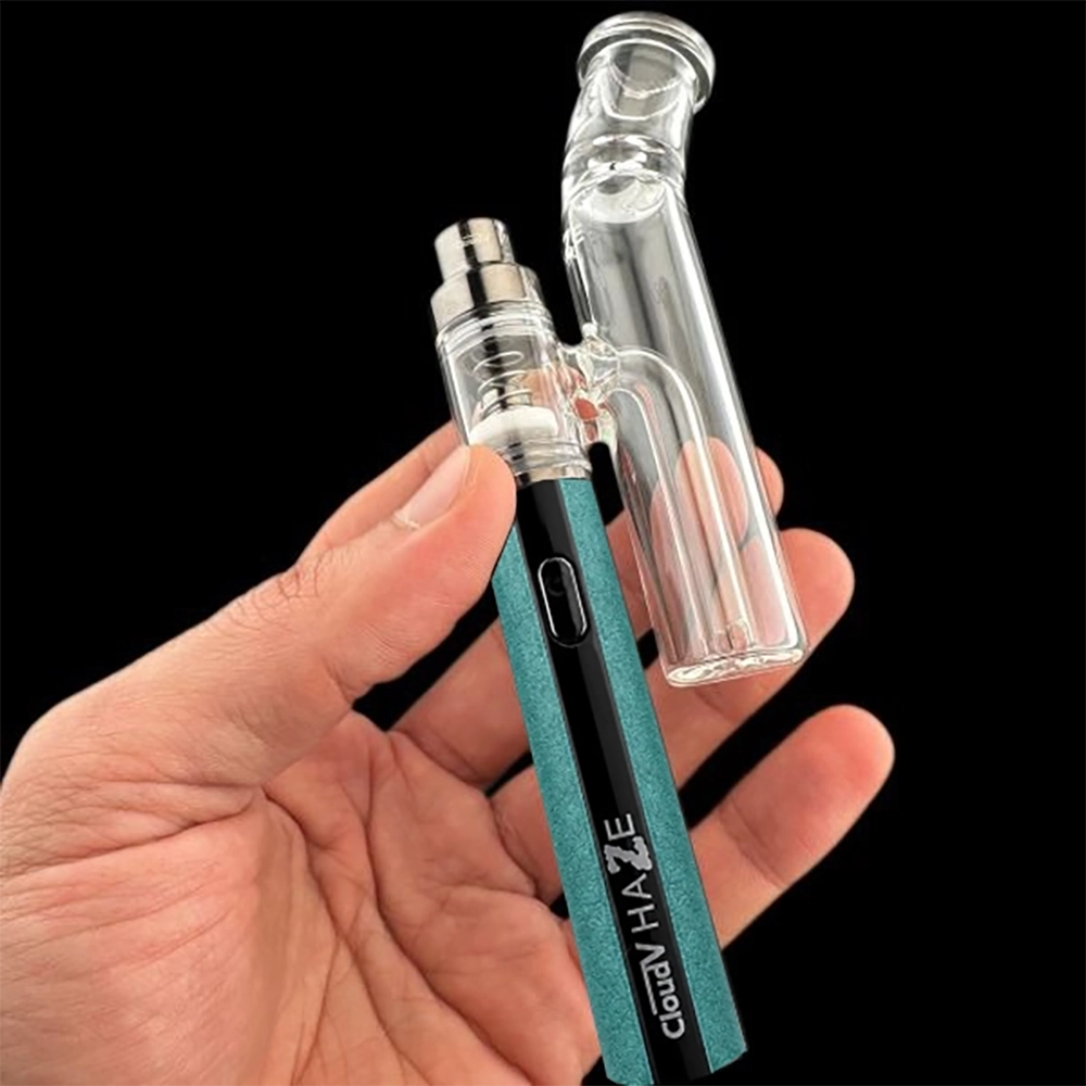 Cloud V Haze Premium Bundle - Flower Pen & Aqua Bubbler im Set - Teal (Blaugrün)