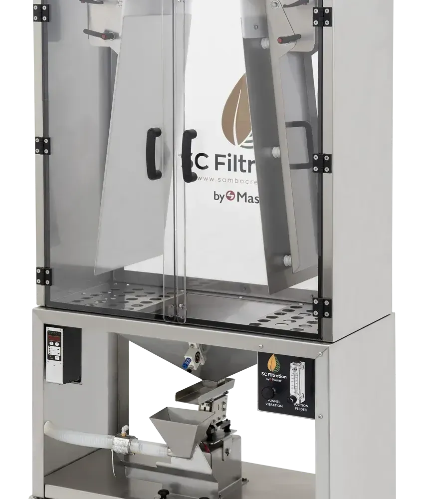 Master Products Plasmastatic Bedienseite Master Products Plasmastatic Anlage mit Bedienelementen