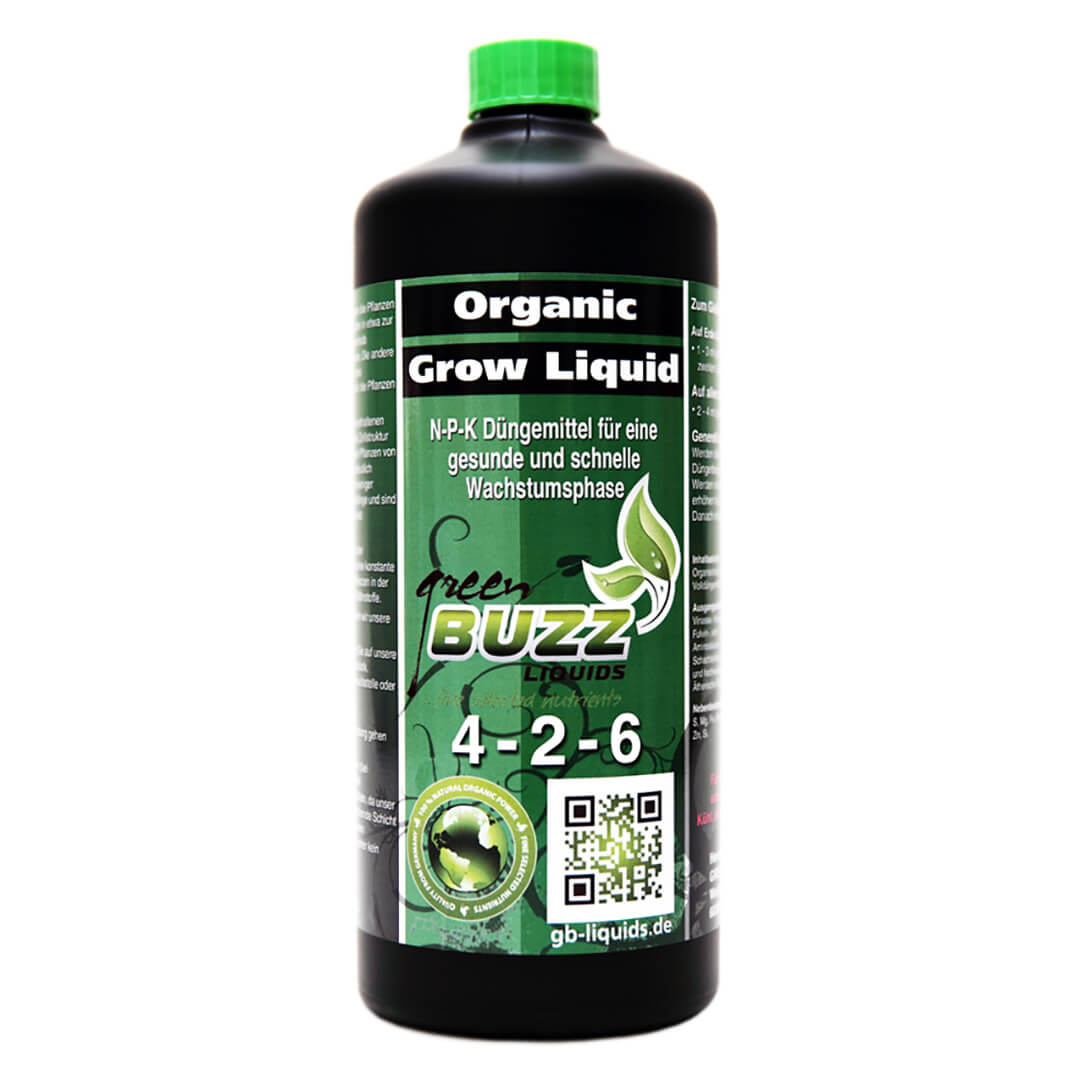 GreenBuzz Liquids Organic Grow 1l