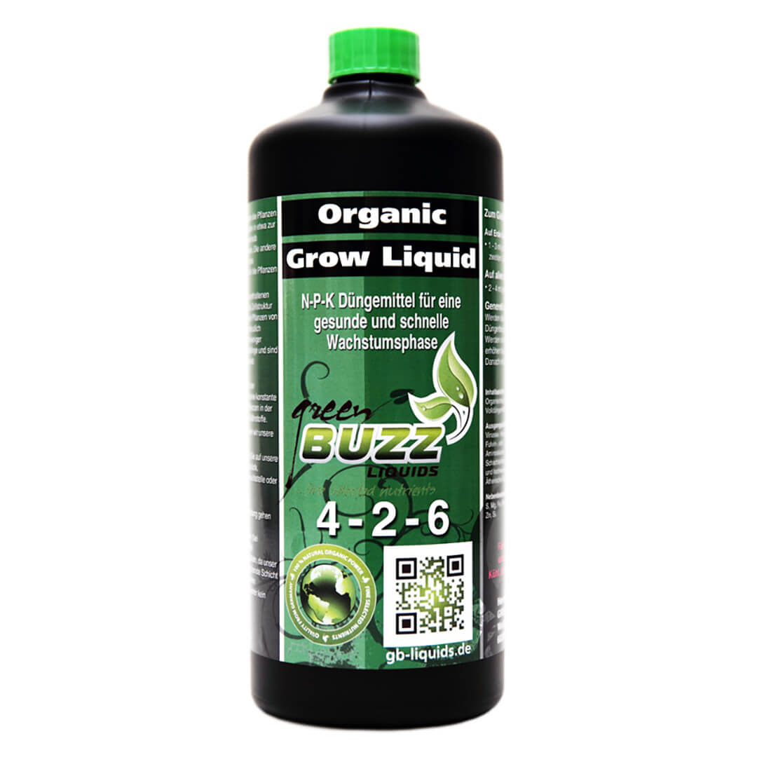 GreenBuzz Liquids Organic Grow 1l GreenBuzz Liquids Organic Grow 1l
