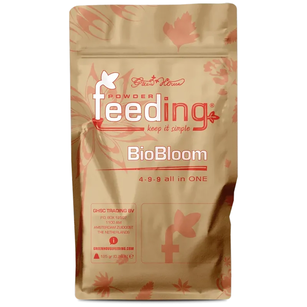Green House Feeding BioBloom 125g Green House Feeding BioBloom Beutel mit 125 Gramm, Vorderseite