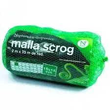 Neptune Hydroponics Malla Scrog Netz Grünes Scrog-Netz von Neptune Hydroponics in der Netzverpackung