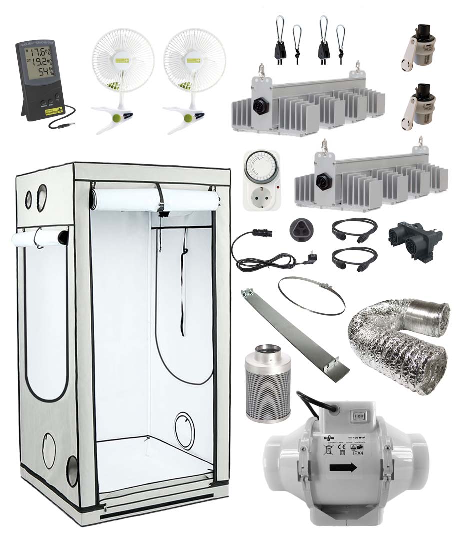 Homebox Q100 Komplettset mit Sanlight Homebox Q100 Komplettset mit Sanlight