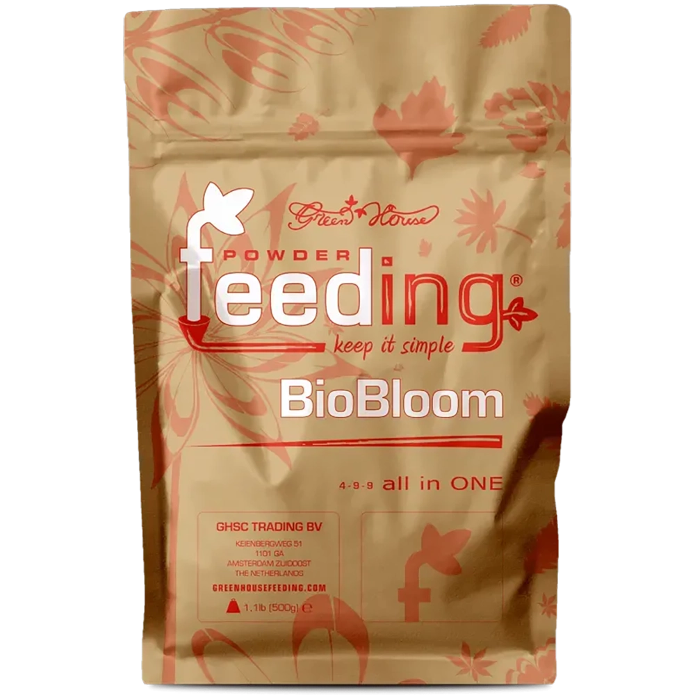 Green House Feeding BioBloom 500g Green House Feeding BioBloom Beutel mit 500 Gramm, Vorderseite