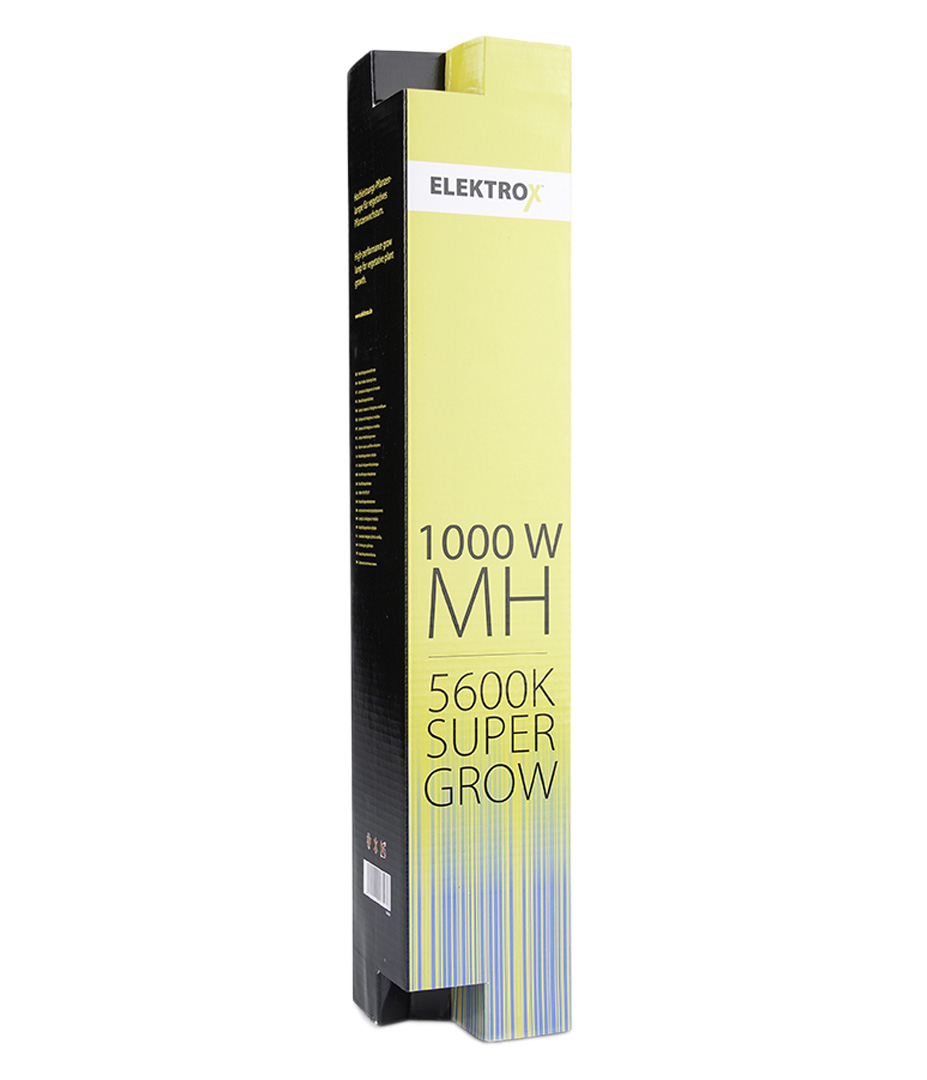 Growversand elektrox nergiesparlampe supergrow mh 1000W verpackung
