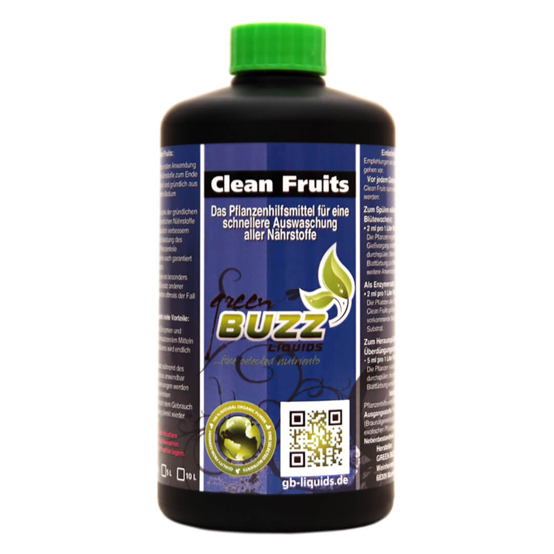 GreenBuzz Liquids Clean Fruits 500ml