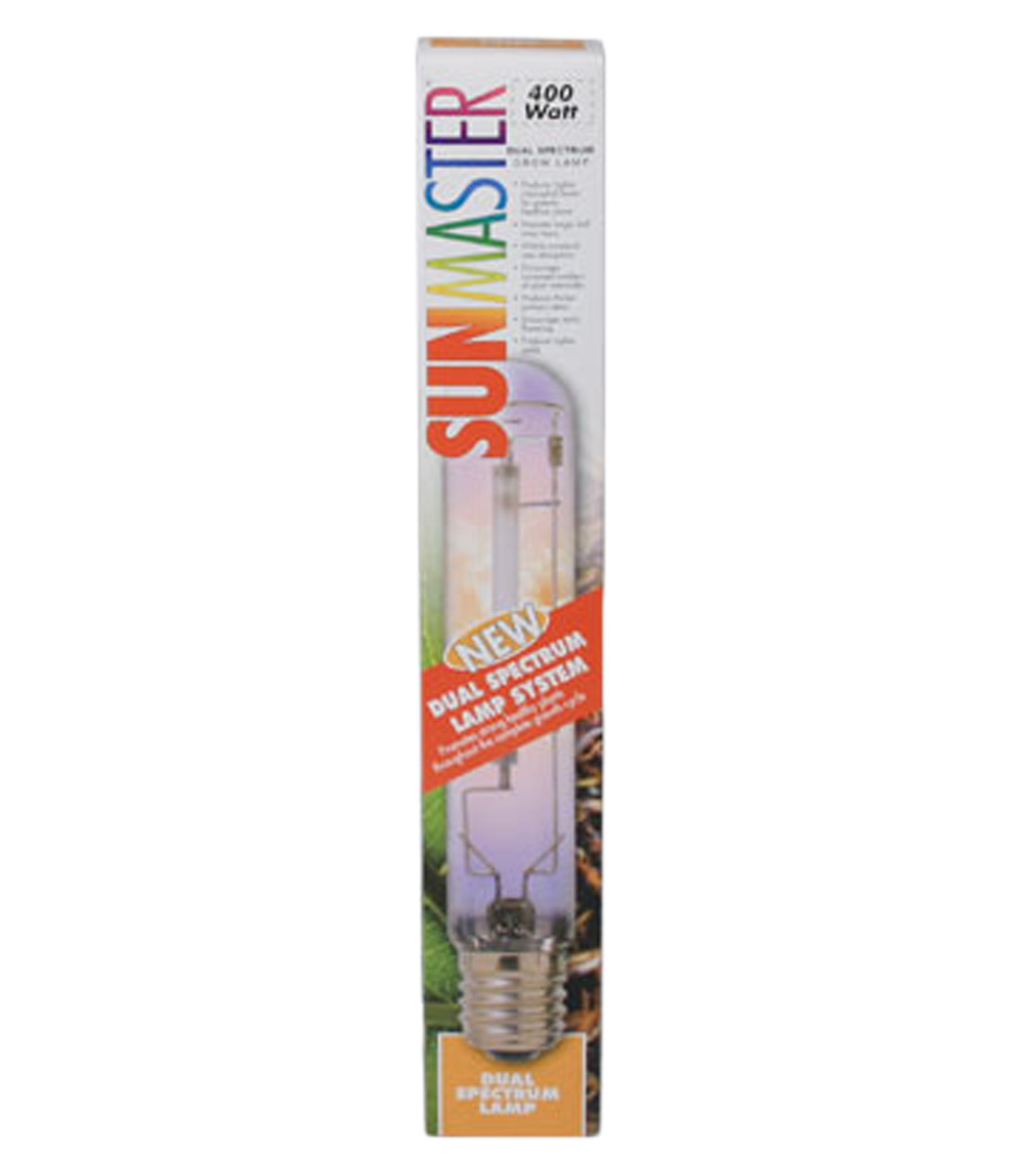 Sunmaster Dual Spectrum HPS Dualleuchtmittel 400 W Growversand venture sunmaster dual 400w