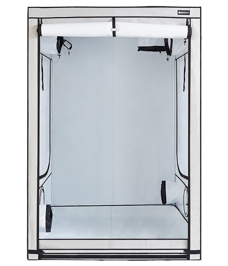 Homebox Ambient Q150+ (150 x 150 x 220 cm/2,25 m²) PAR+ Growversand homebox q150+ gerade offen