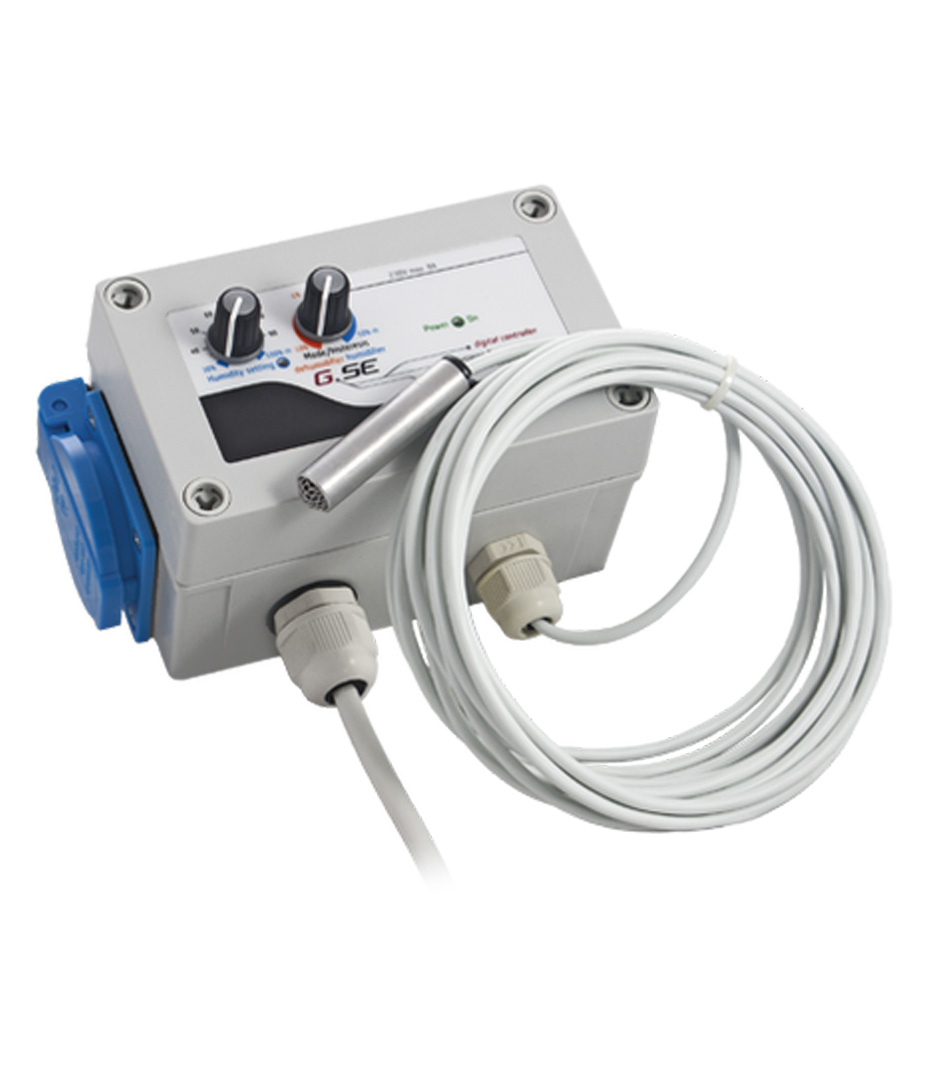 GSE Klimacontroller für Luftfeuchtigkeit, Hysteresis | Abluft Growversand gse digitaler klimacontroller luftbe und entfeuchter abluft