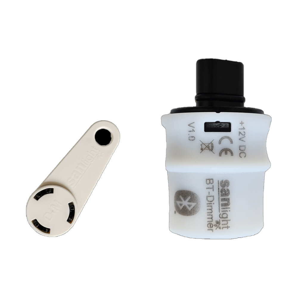 SANlight Q-Serie Bluetooth-Dimmer SANlight Bluetooth-Dimmer der Q-Serie mit Schlüssel-Adapter