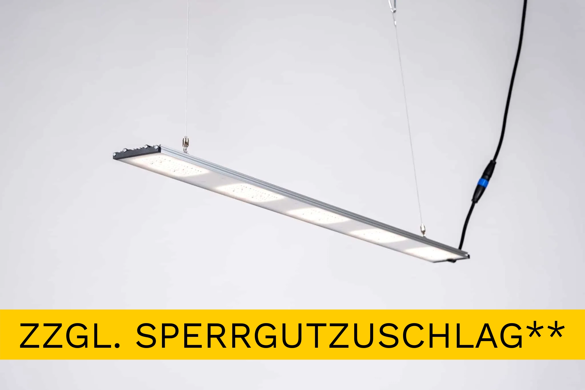 SANlight Stixx 5-120 117W Sperrgut SANlight Stixx 5-120 mit 117 Watt, Hinweis auf Sperrgutzuschlag