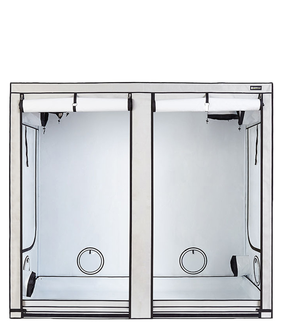 Homebox Ambient R240+ (240 x 120 x 220 cm/2,88 m²) PAR+ Growversand homebox r240+ gerade offen