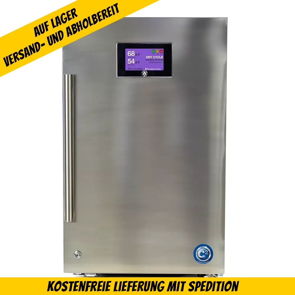 Cannatrol Cool Cure C2 Lagerhinweis Cannatrol Cool Cure C2 mit Hinweisbannern zu Lagerbestand und Lieferung