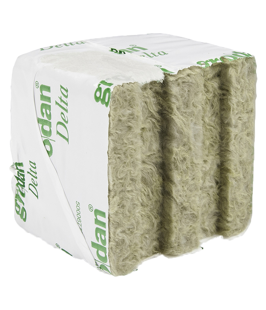 Growversand steinwolle gordan matte 75x75 großes loch hinten