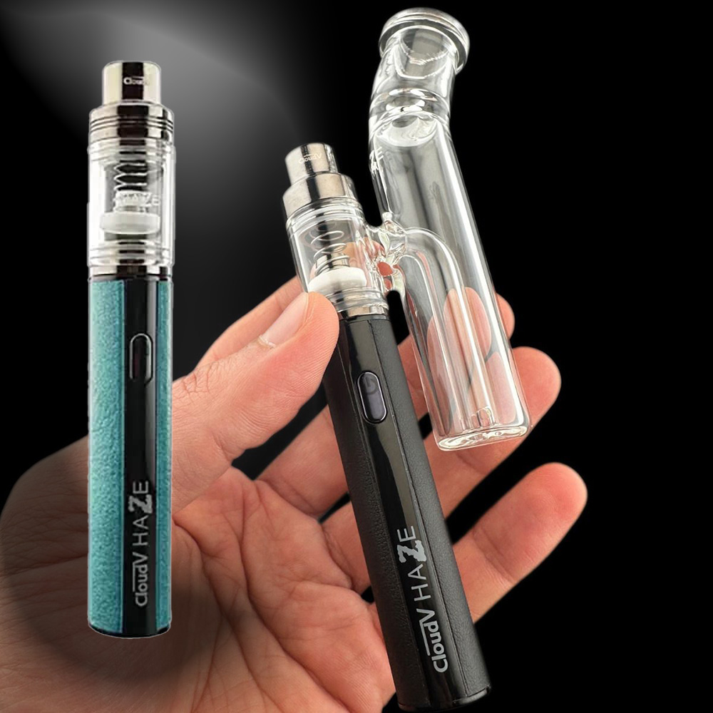 Cloud V Haze Premium Bundle - Flower Pen & Aqua Bubbler im Set - Teal (Blaugrün) Growversand-haze-aqua-bubbler-bundle-teal-1000x1000