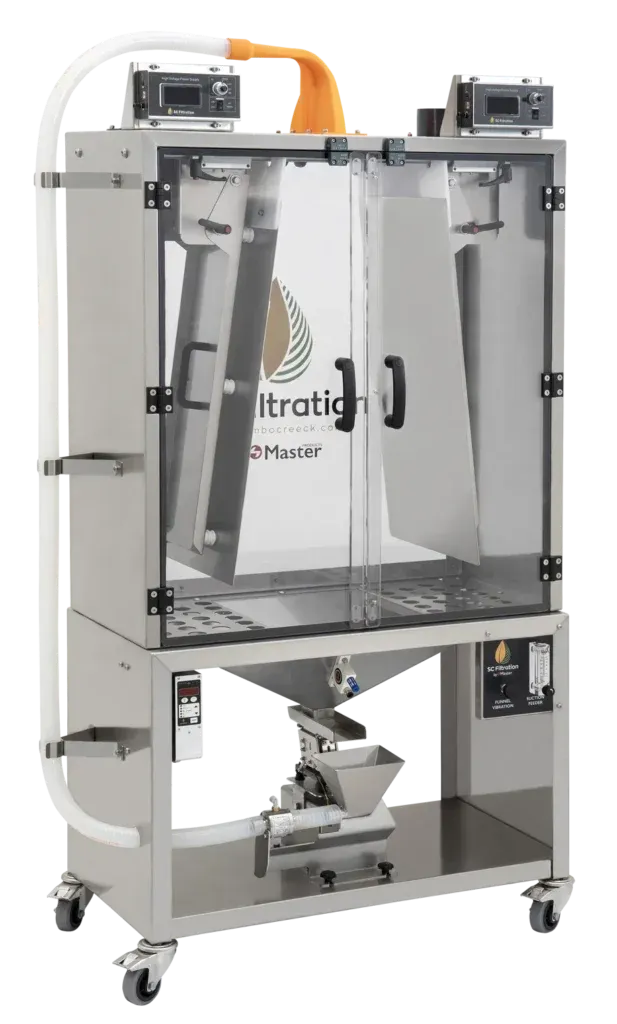 Master Products Plasmastatic Seitenansicht Master Products Plasmastatic Anlage von der Seite