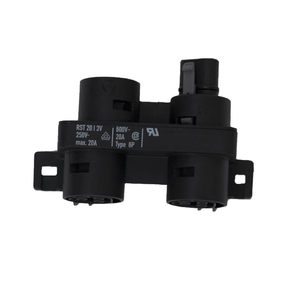 SANlight Verteilerblock Schwarzer SANlight Verteilerblock für die Stromversorgung mehrerer Leuchten