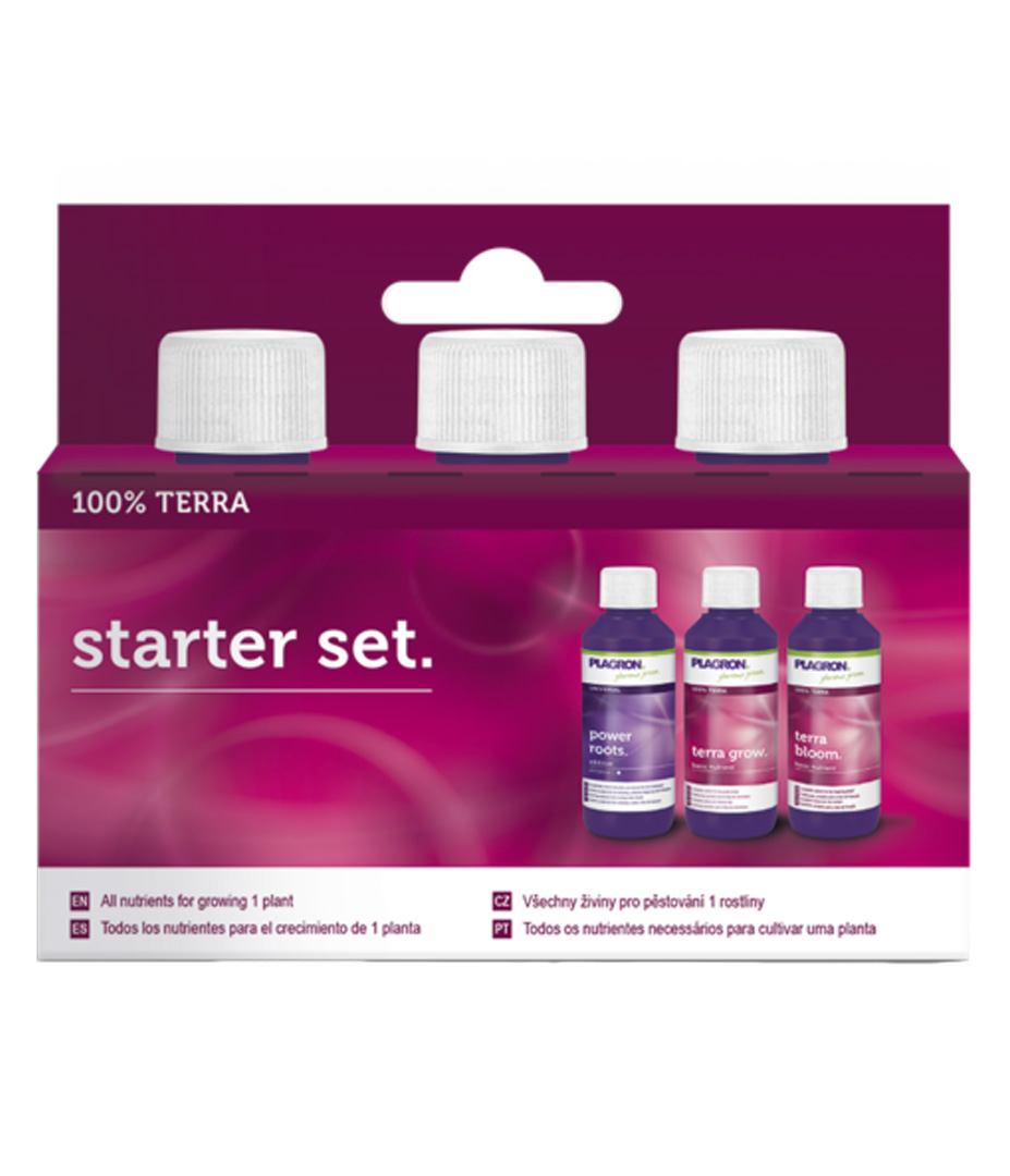 Plagron Starter Set 100% Terra Growversand plagron starterbox terra