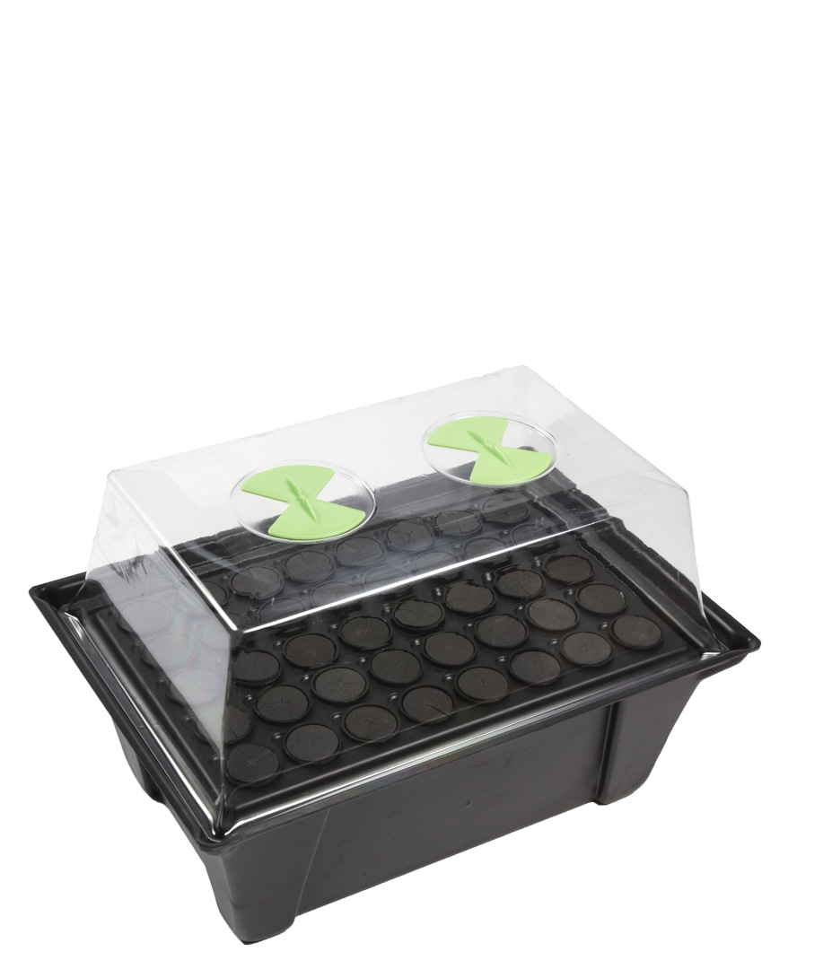 Nutriculture X-Stream Aeroponischer Kulturvermehrerer für 40 Stecklinge Growversand nutriculture x stream aeroponic propagator 40 site