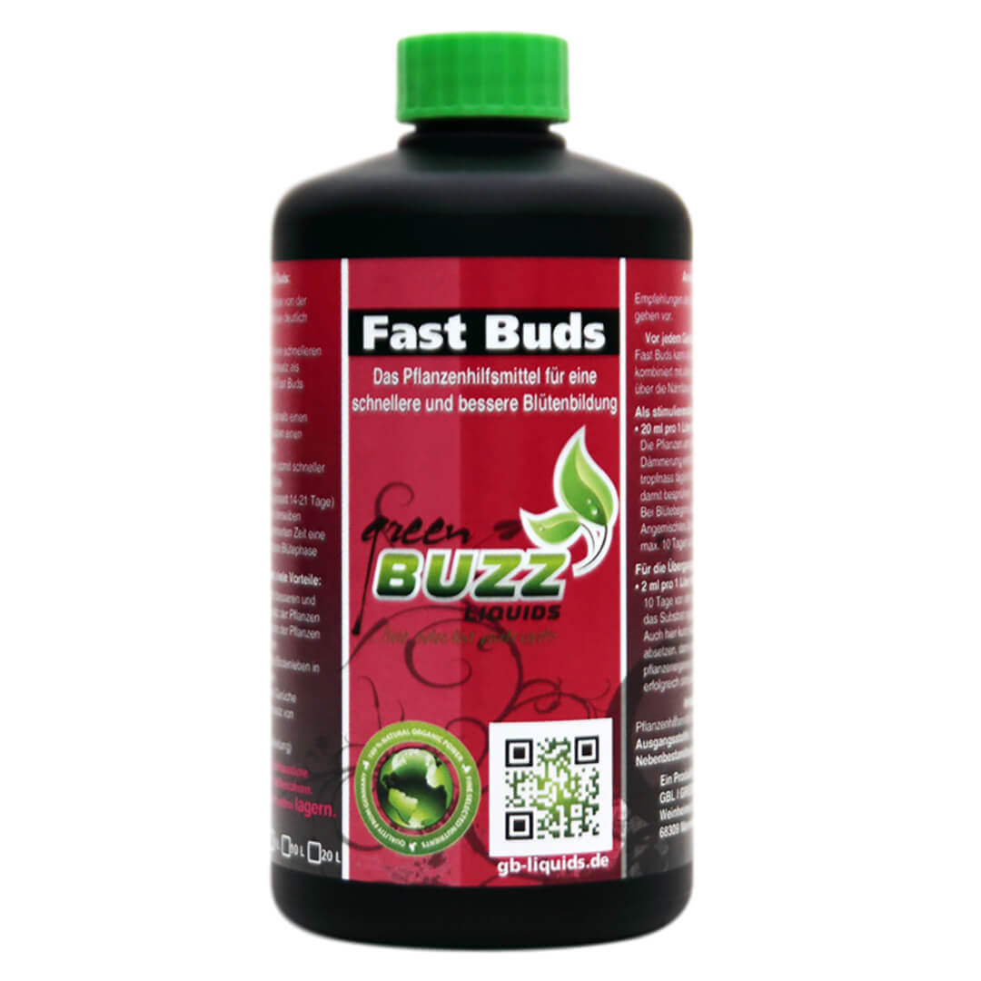 GreenBuzz Liquids Fast Buds 500ml