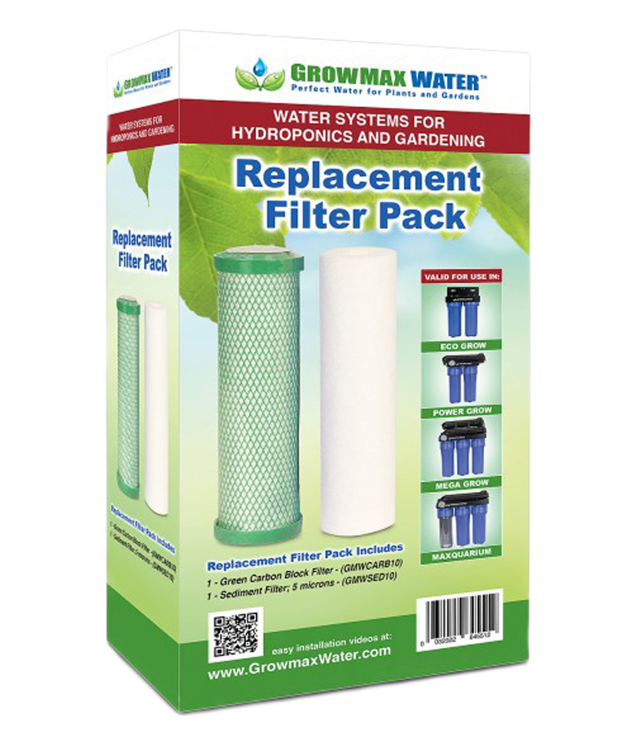 Growmax Water Ersatzfilter-Set für Umkehrosmoseanlagen Growversand growmax water ersatzfilter paket 10