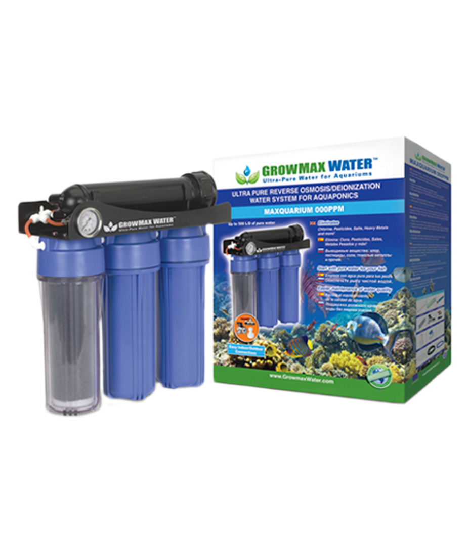 Growmax Water Umkehrosmoseanlage Maxquarium 000 PPM Growversand growmax water maxquarium 000ppm mit verpackung