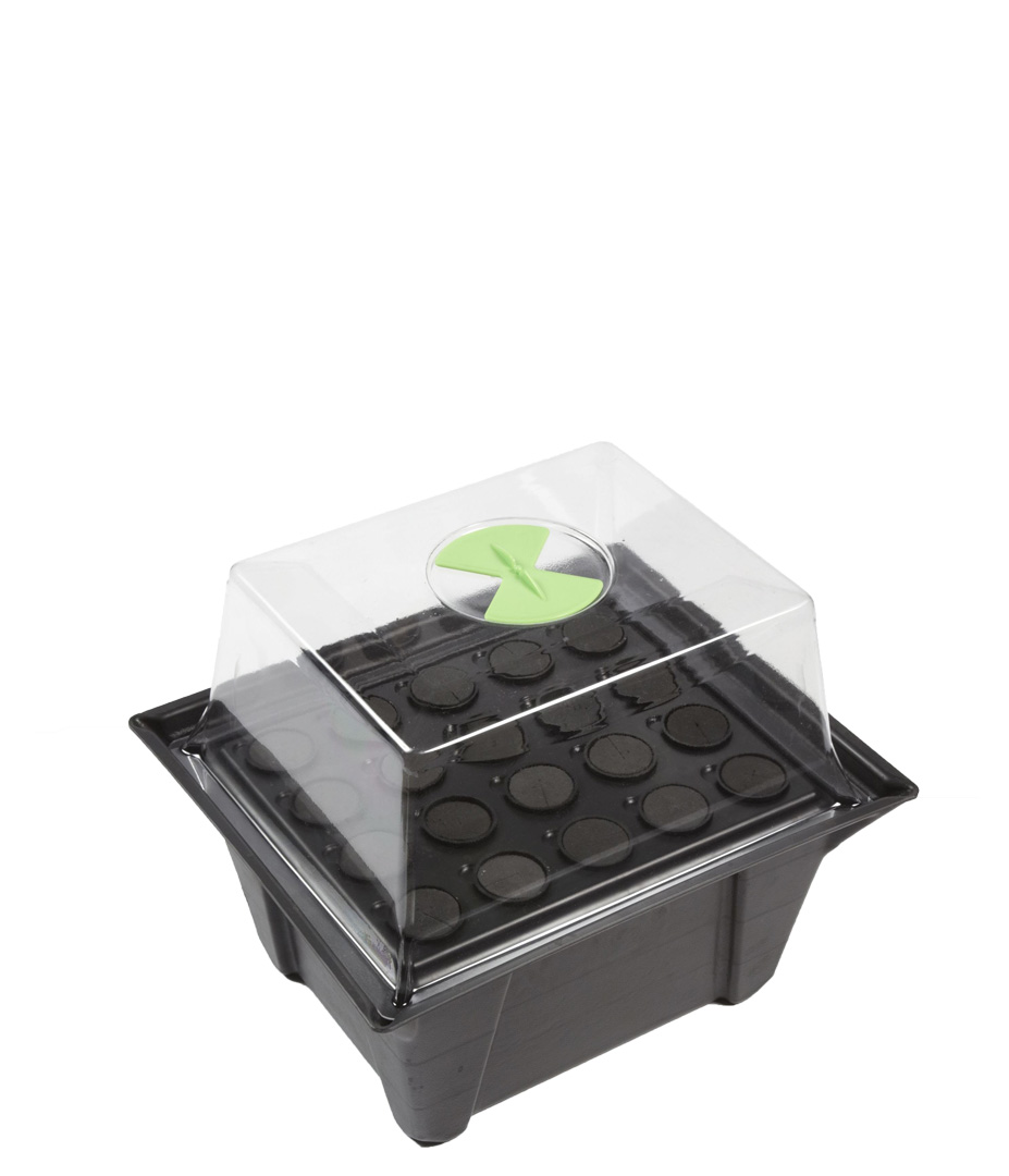 Nutriculture X-Stream Aeroponischer Kulturvermehrerer für 20 Stecklinge Growversand nutriculture x stream aeroponic propagator 20 site