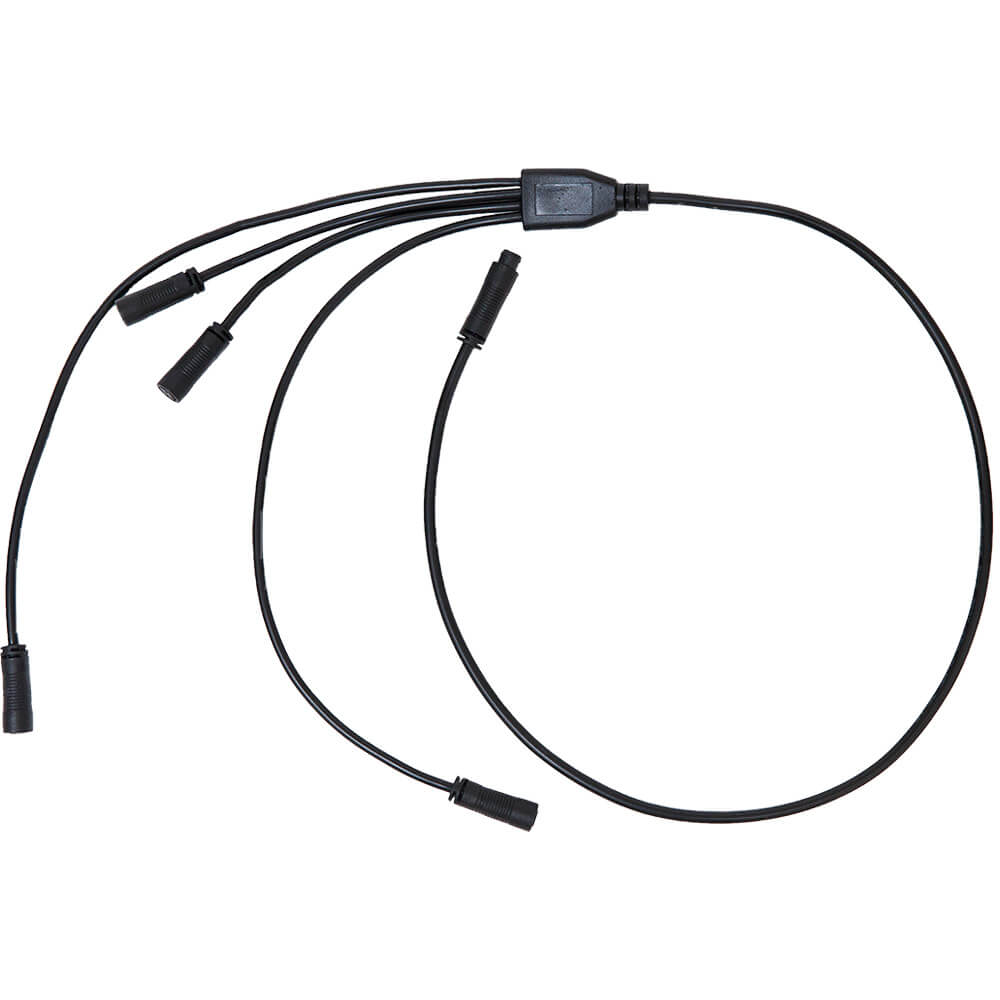 Flex II Y-Kabel 4-Wege 19/19 Vierwege-Y-Kabel der Flex II Serie mit 19-Millimeter-Steckern