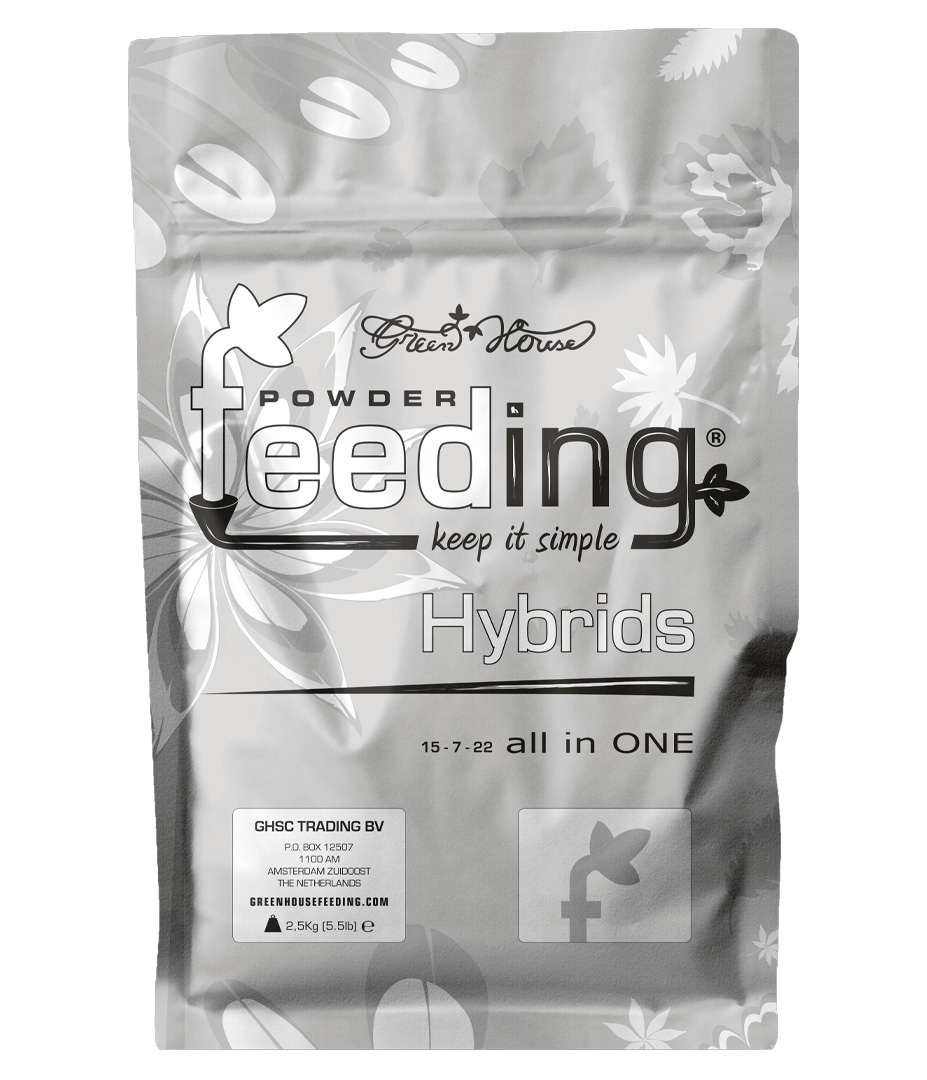 Green House Feeding (Powder Feeding) Hybrid 2,5 kg Growversand powderfeeding hybrids vorne 2,5kg