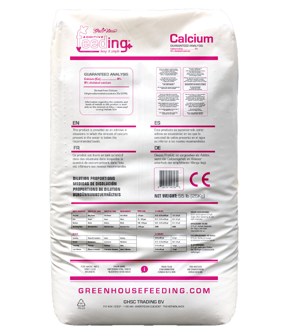 Growversand powderfeeding calcium hinten 25kg