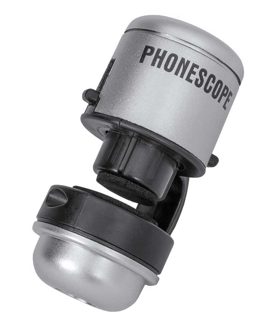 Phonescope Mikroskopaufsatz für Smartphones 30x Vergrößerung phonescope mikroskopaufsatz fuer smartphones