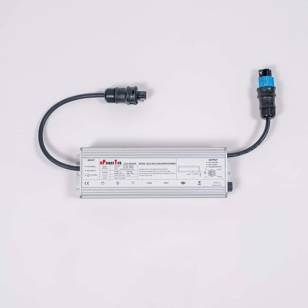 SANlight Stixx 3/6 Treiber 320W Weißer 320-Watt-Treiber für die SANlight Stixx 3 und 6 mit Anschlusskabeln