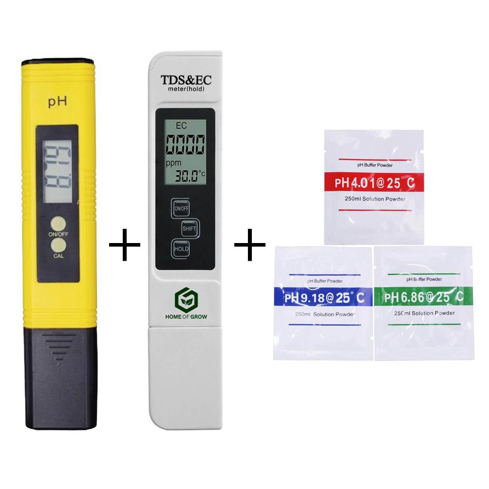 TDS EC & pH Meter & pH Kalibrier Pulver