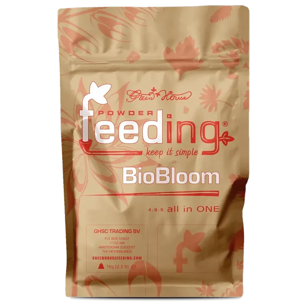 Green House Feeding BioBloom 1kg Green House Feeding BioBloom Beutel mit 1 Kilogramm, Vorderseite