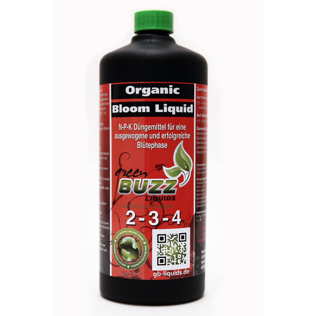 GreenBuzz Liquids Organic Bloom 1l