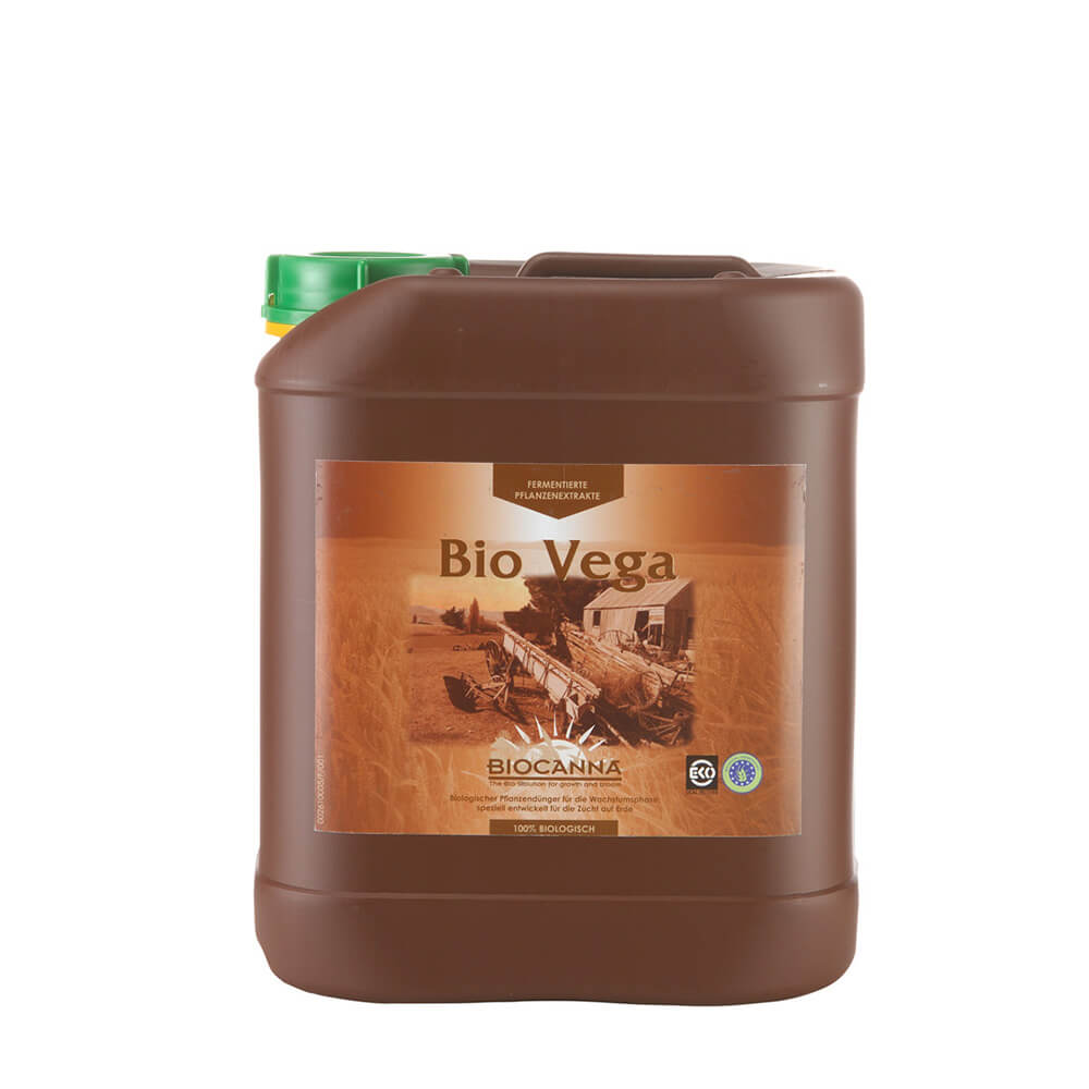 Canna Bio Vega 5 l Canna Bio Vega Kanister mit 5 Litern, freigestellt