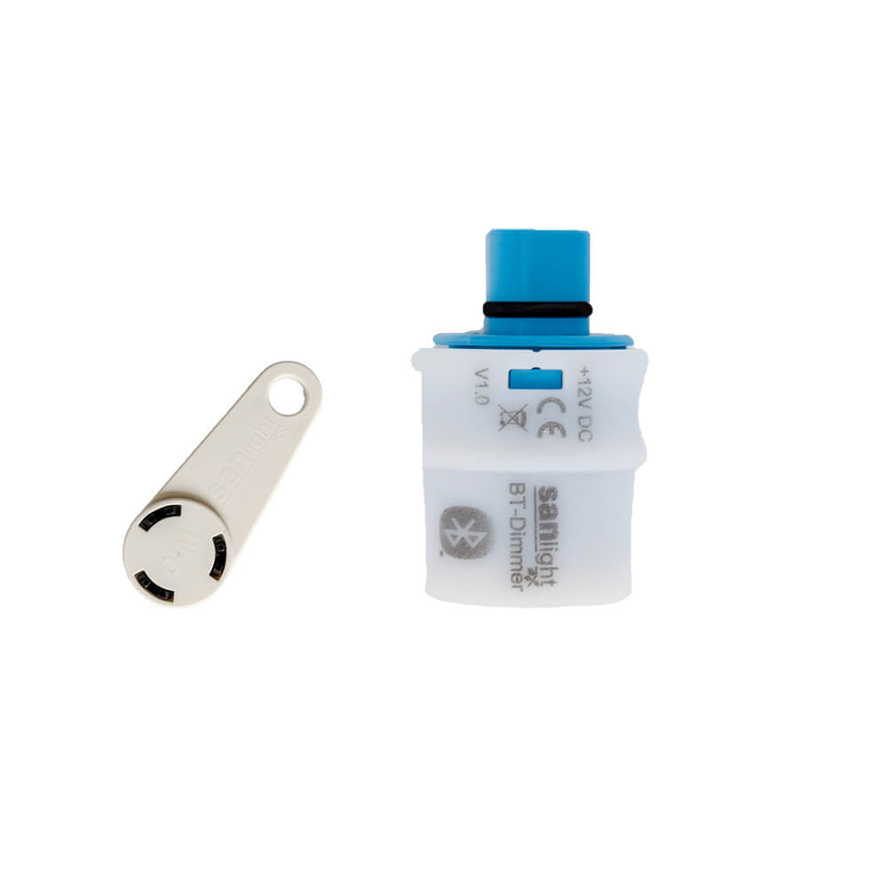 SANlight EVO Bluetooth-Dimmer SANlight Bluetooth-Dimmer der EVO-Serie mit Schlüssel-Adapter