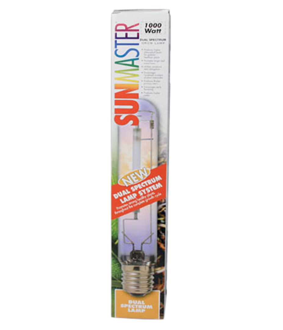 Sunmaster Dual Spectrum HPS Dualleuchtmittel 1000 W Sunmaster Dual Spectrum HPS Dualleuchtmittel 1000 W
