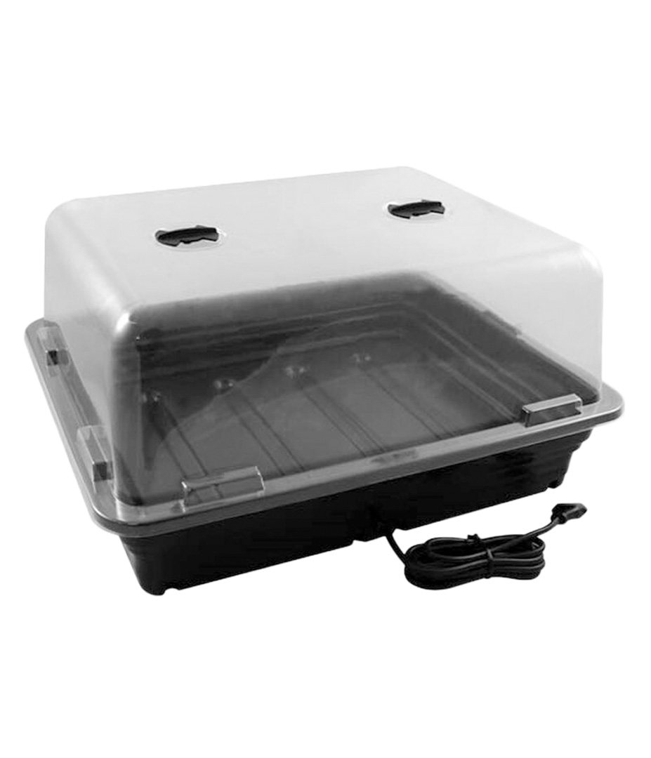 Gewächshaus beheizt Maxi mit Luftklappen 52x42x24cm Growversand gewächshaus beheizt 52x42x24