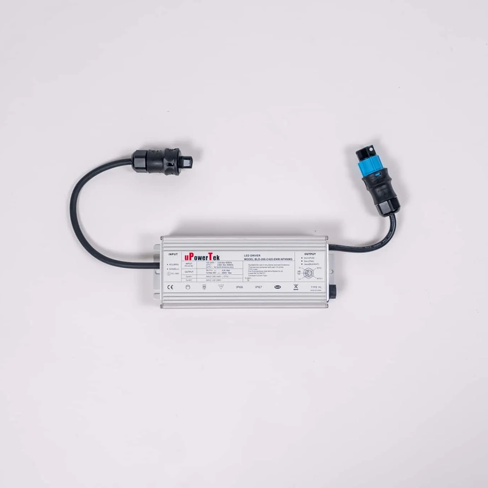 SANlight Stixx 3/6 Treiber 200W Weißer 200-Watt-Treiber für die SANlight Stixx 3 und 6 mit Anschlusskabeln