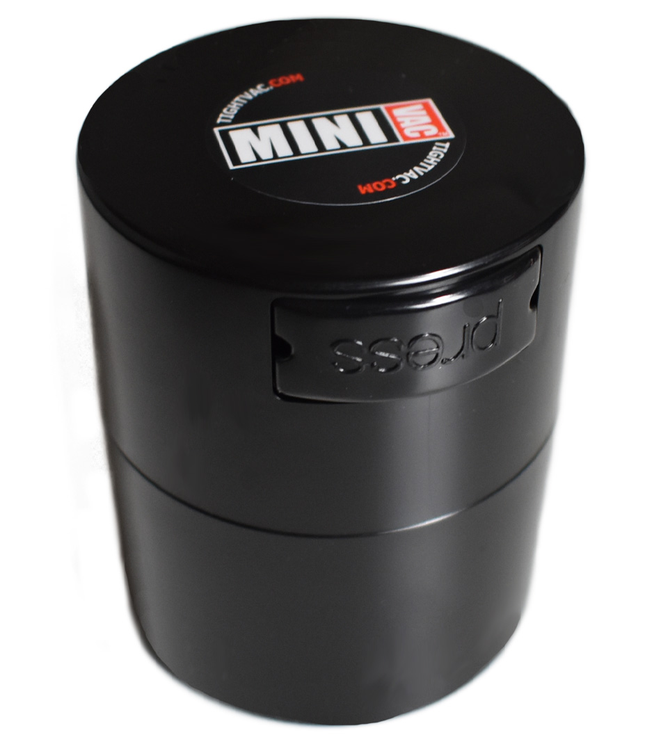 TightVac Vakuumcontainer - Deine Premium Aufbewahrung 0,12l mit schwarzem Deckel Growversand thight vac 0,12l