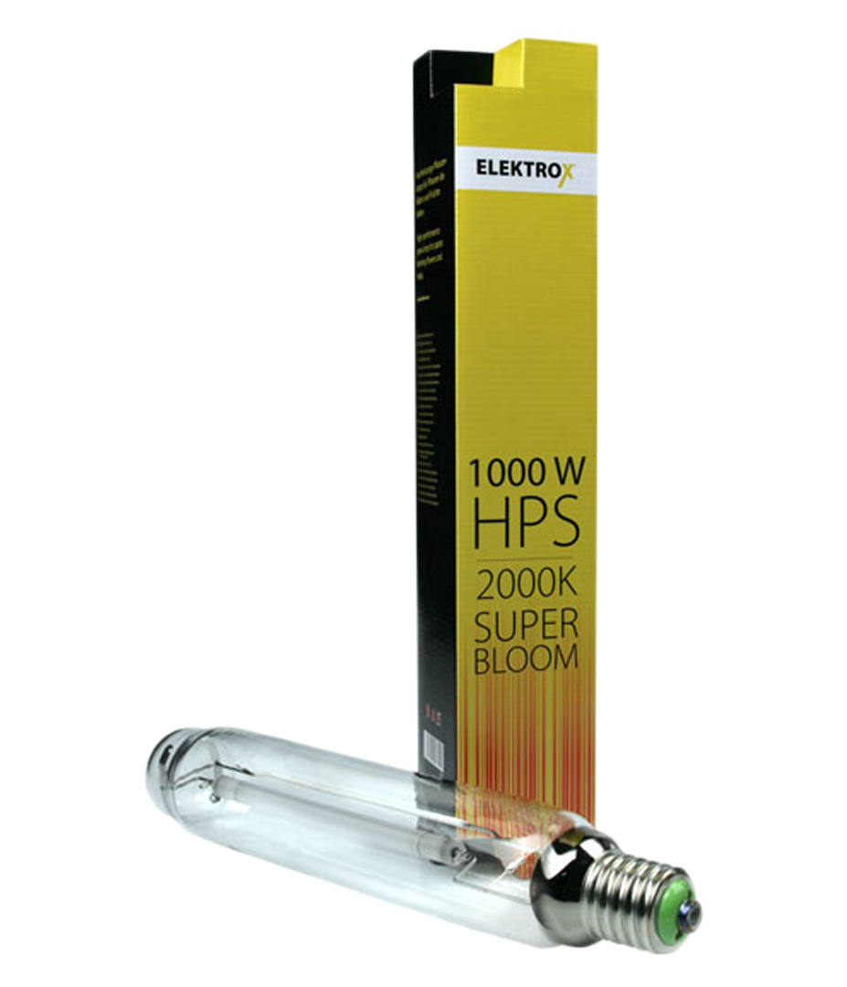 Elektrox Super Bloom HPS Blüteleuchtmittel 1000 W Growversand elektrox energiesparlampe supergrow 1000W