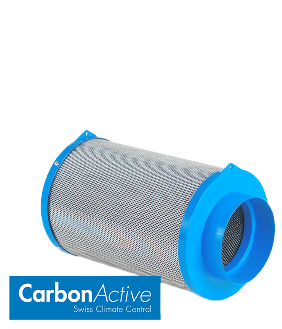 CarbonActive Granulate Filter 300m³ 125mm Flansch Aktivkohlefilter AKF Grow