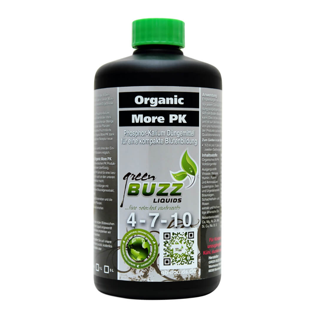 GreenBuzz Liquids Organic More PK 500ml