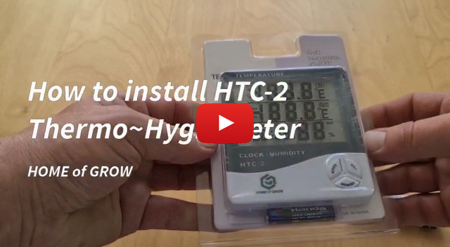 HTC-2 Thermo-Hygrometer Unboxing