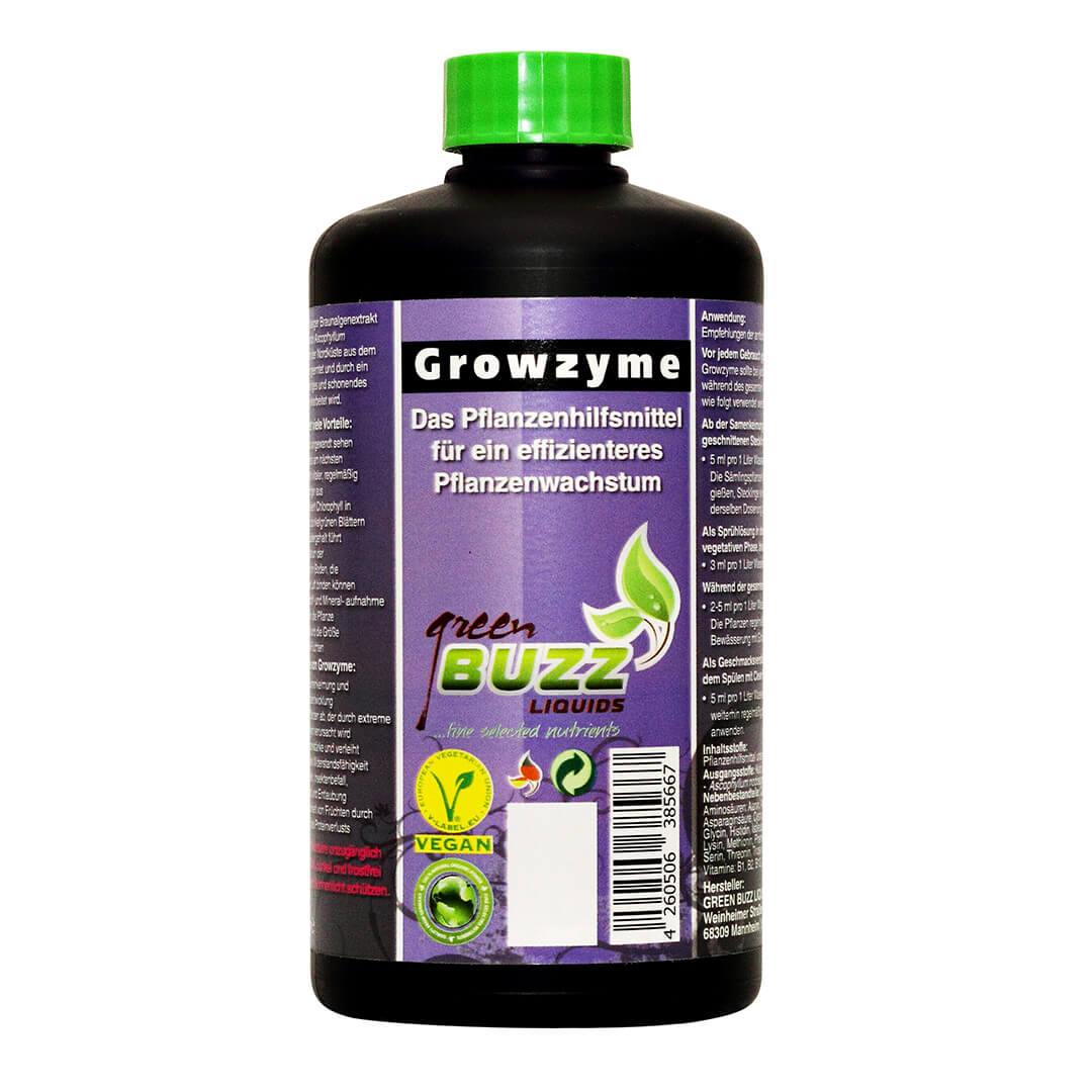 GreenBuzz Liquids Growzyme 500ml GreenBuzz Liquids Growzyme 500ml