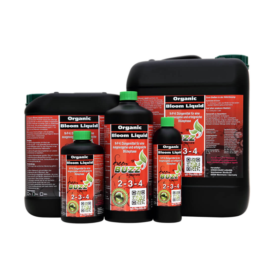 GreenBuzz Liquids Organic Bloom Gesamt GreenBuzz Liquids Organic Bloom Gesamt