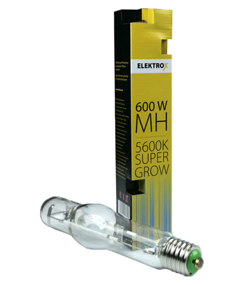 Elektrox Super Grow MH Wachstumsleuchtmittel 600 W Growversand elektrox MH super grow 600w