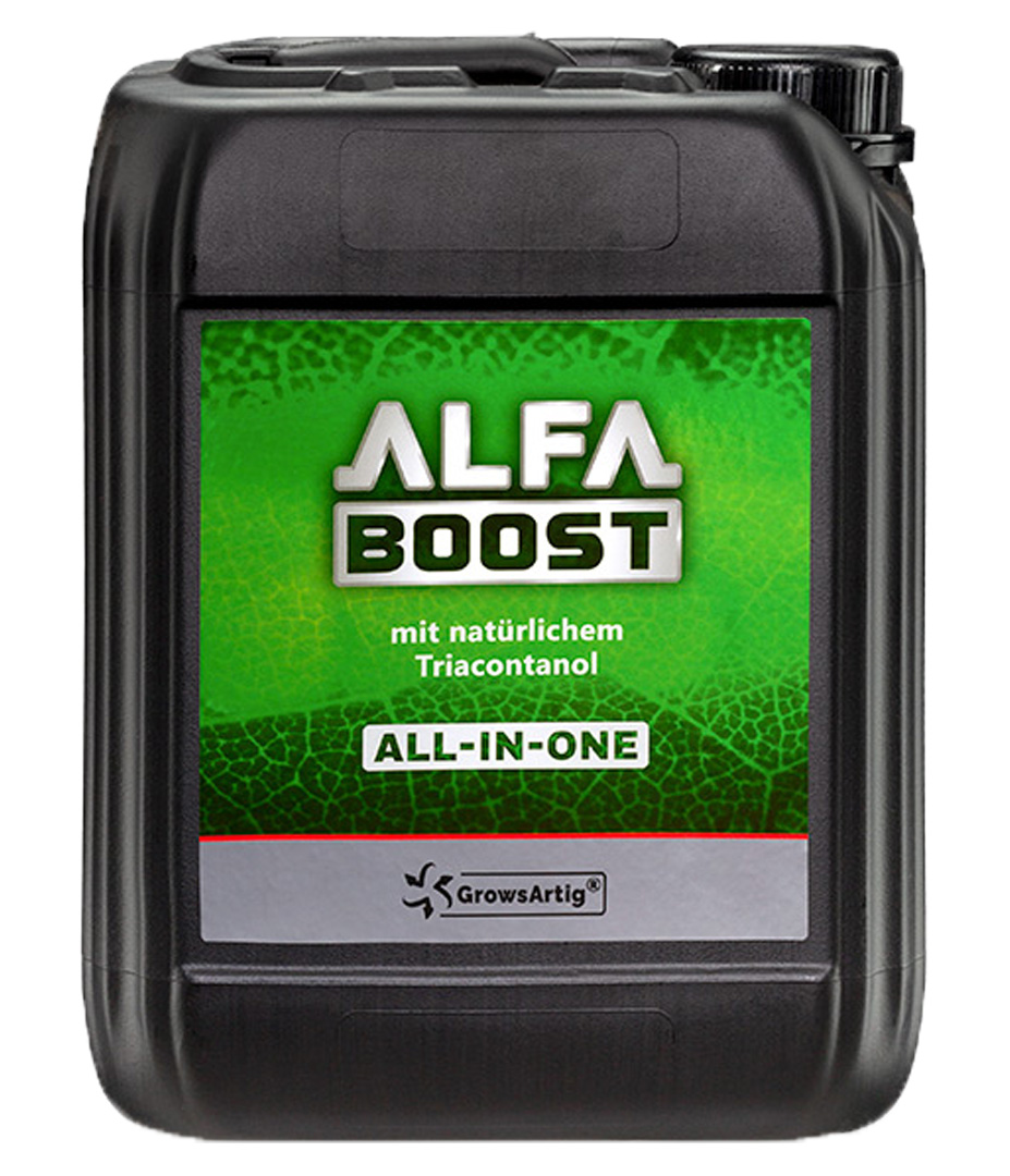 Growsartig Alfa Boost 10 l Growversand alfa boost 10l vorne