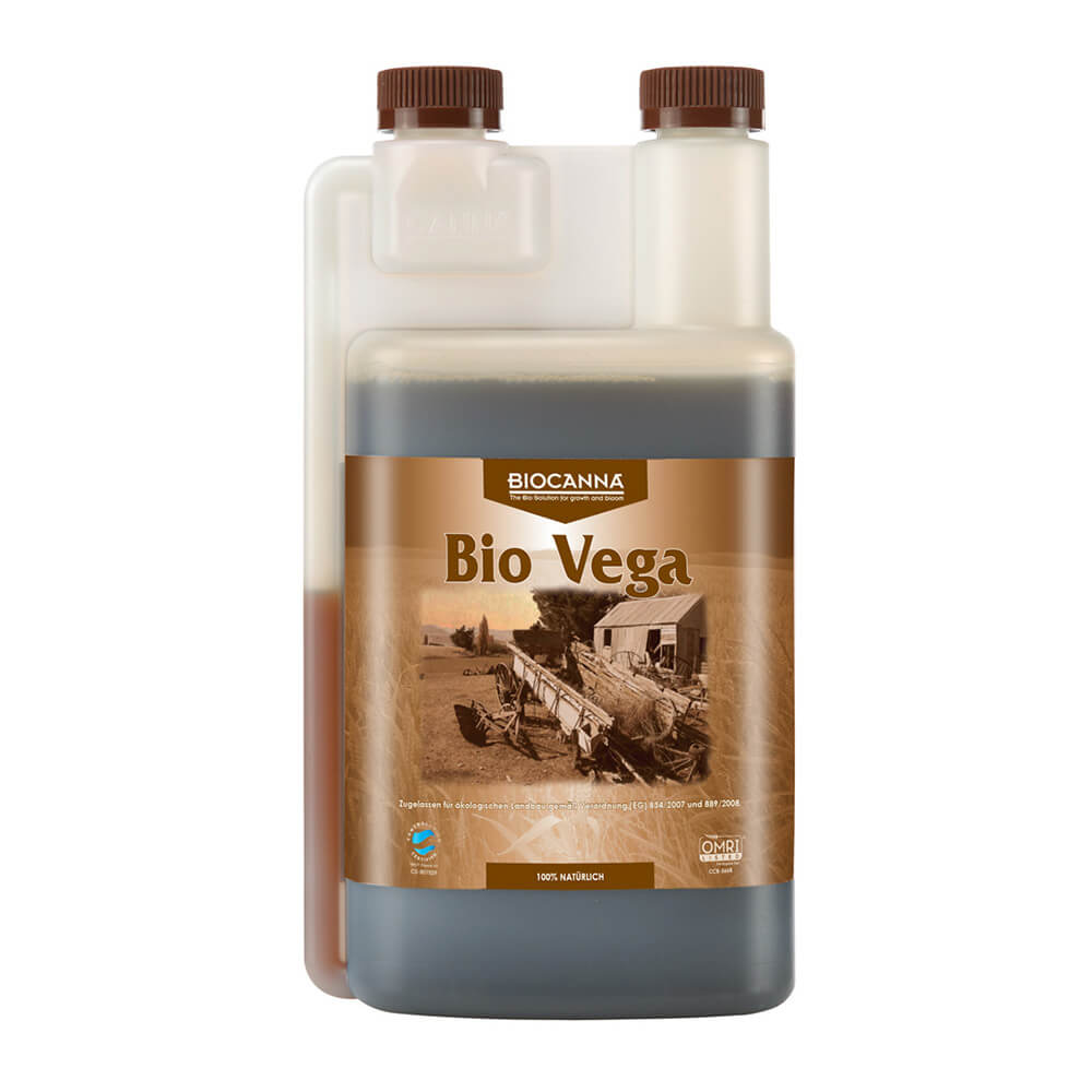 Biocanna Bio Vega 1L - Organischer Wachstumsdünger für Pflanzen auf Erde